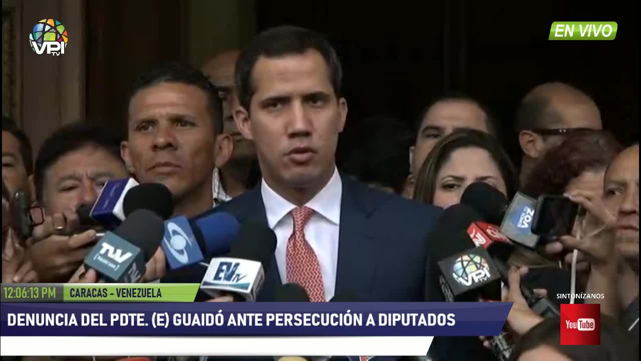 Caracas - Presidente (E) Guaid anunci prximas designaciones de ejecutivos y embajadores - VPItv