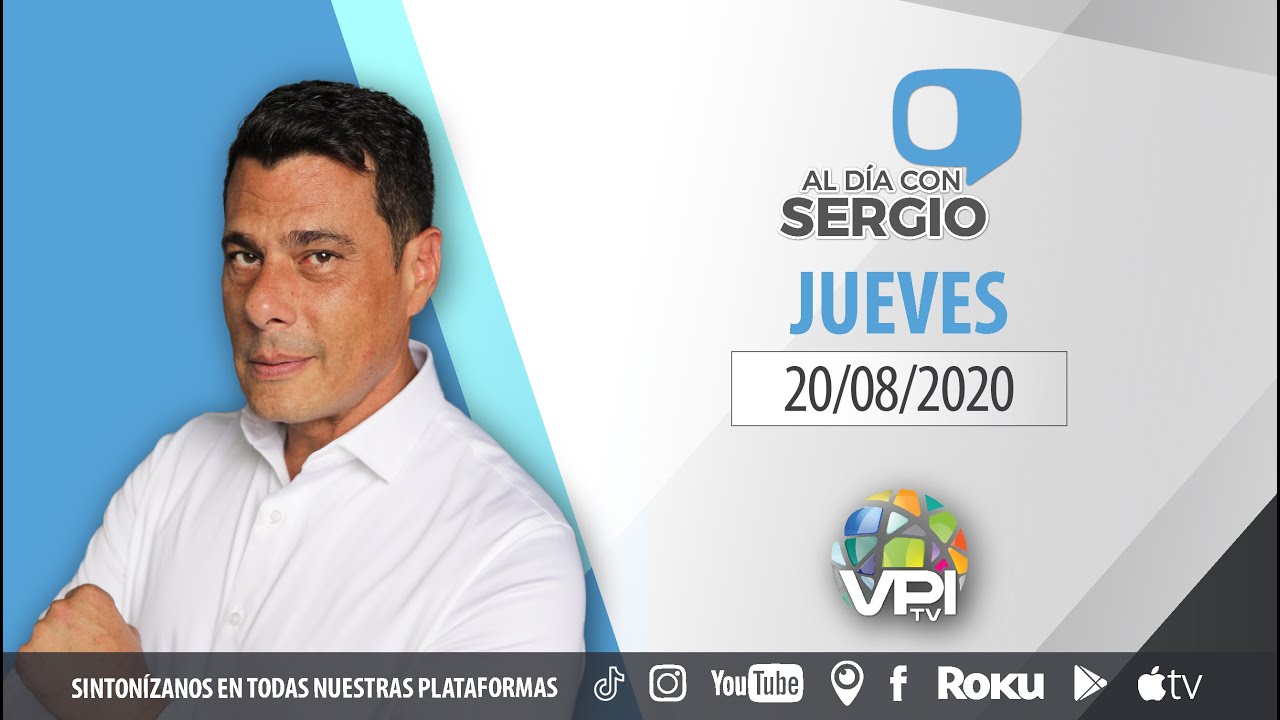 EN VIVO - Al Da con Sergio Novelli - Jueves 20 de Agosto